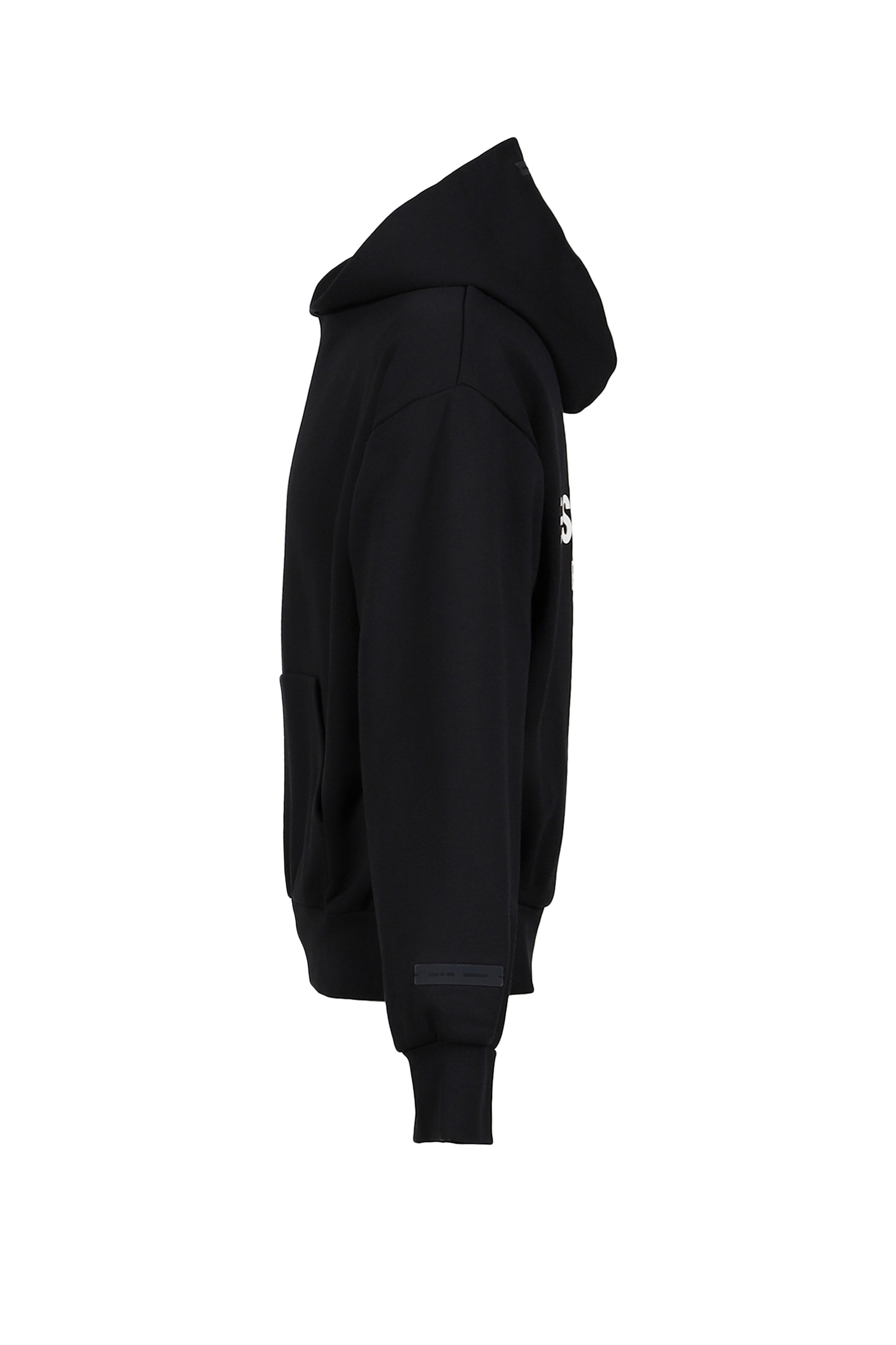 CLASSIC FIT FLEECE HOODIE / JET BLK - 8