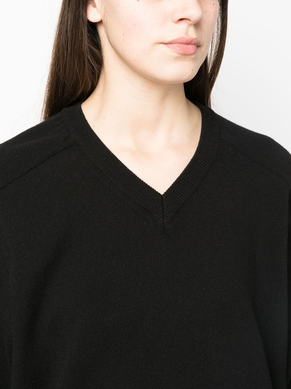 V-neck knitted jumper - 5