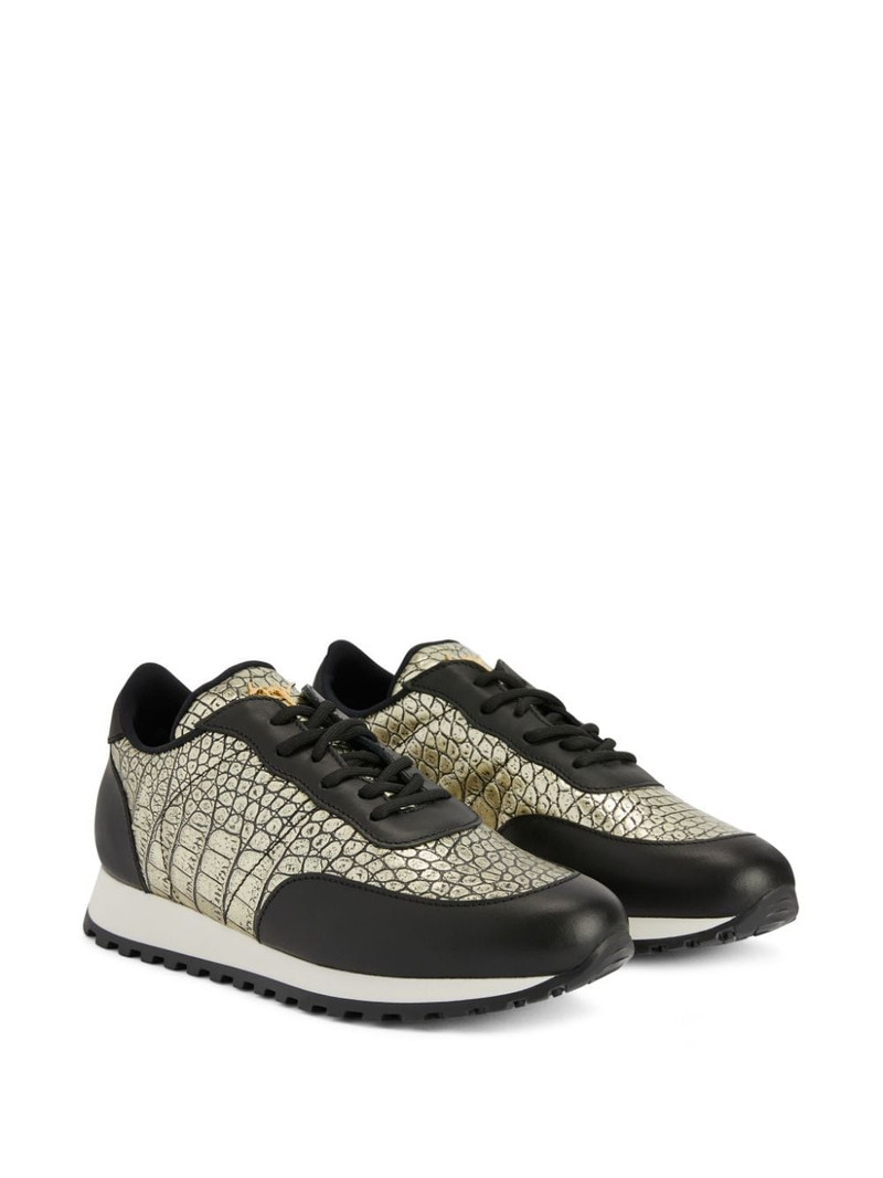 Giuseppe Zanotti Jimi Running leather sneakers outlook