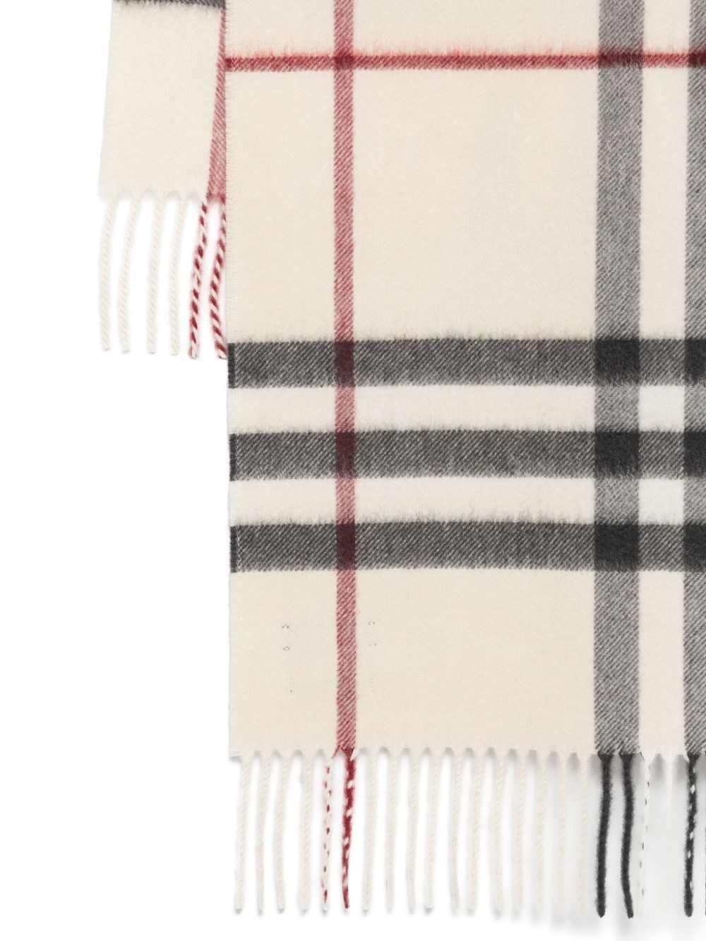 Giant Check cashmere scarf - 2