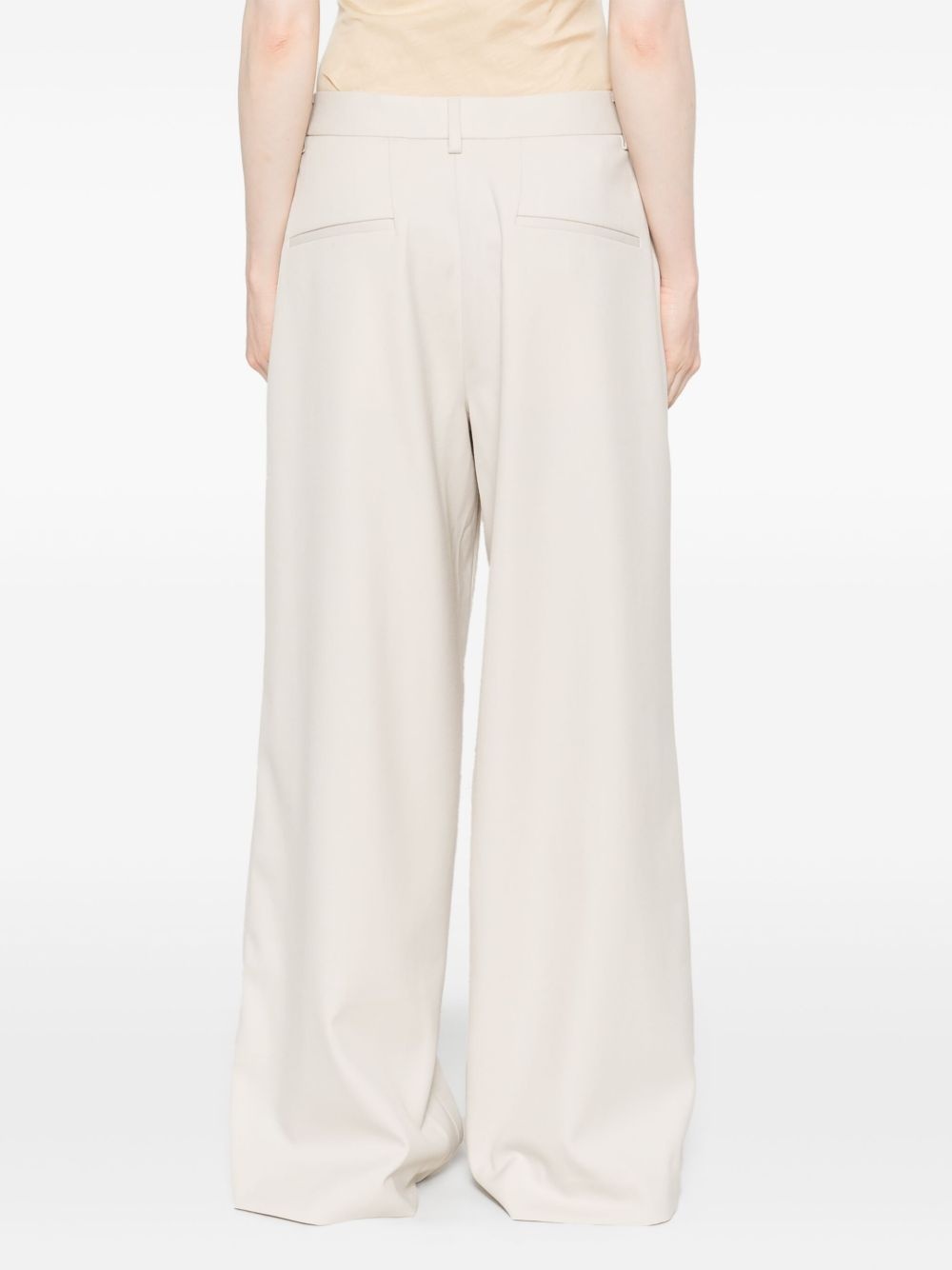 wide-leg trousers - 4
