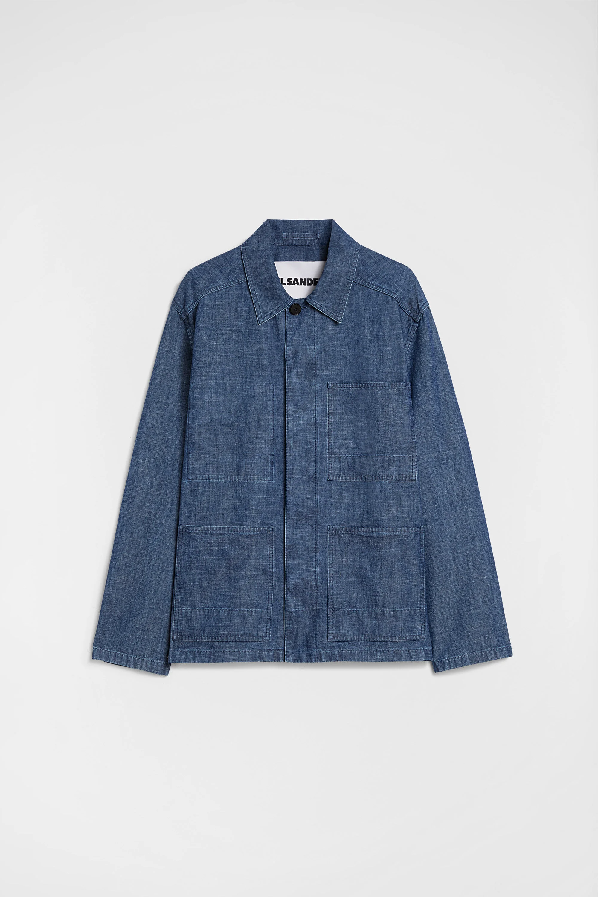 Cotton Chambray Blouson - 1
