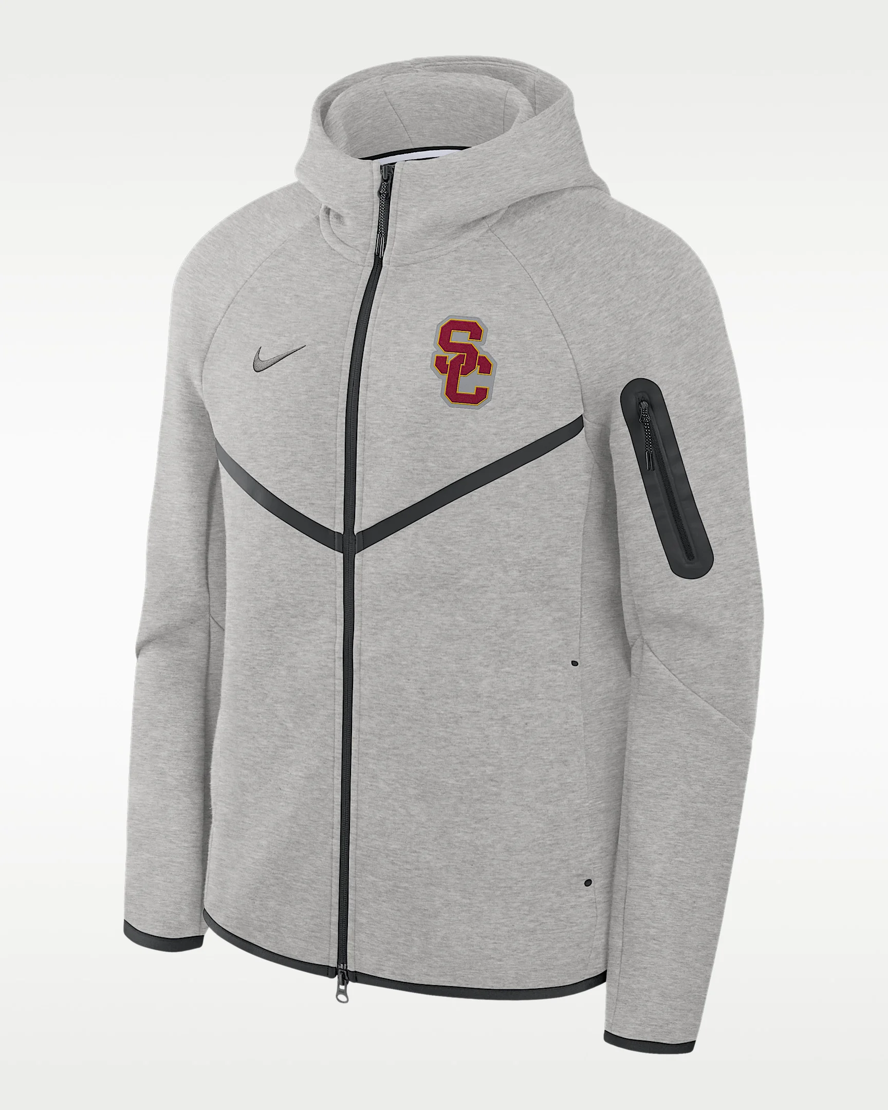 USC Tech Fleece Windrunner Men's Nike College Full-Zip Hooded Jacket - 1