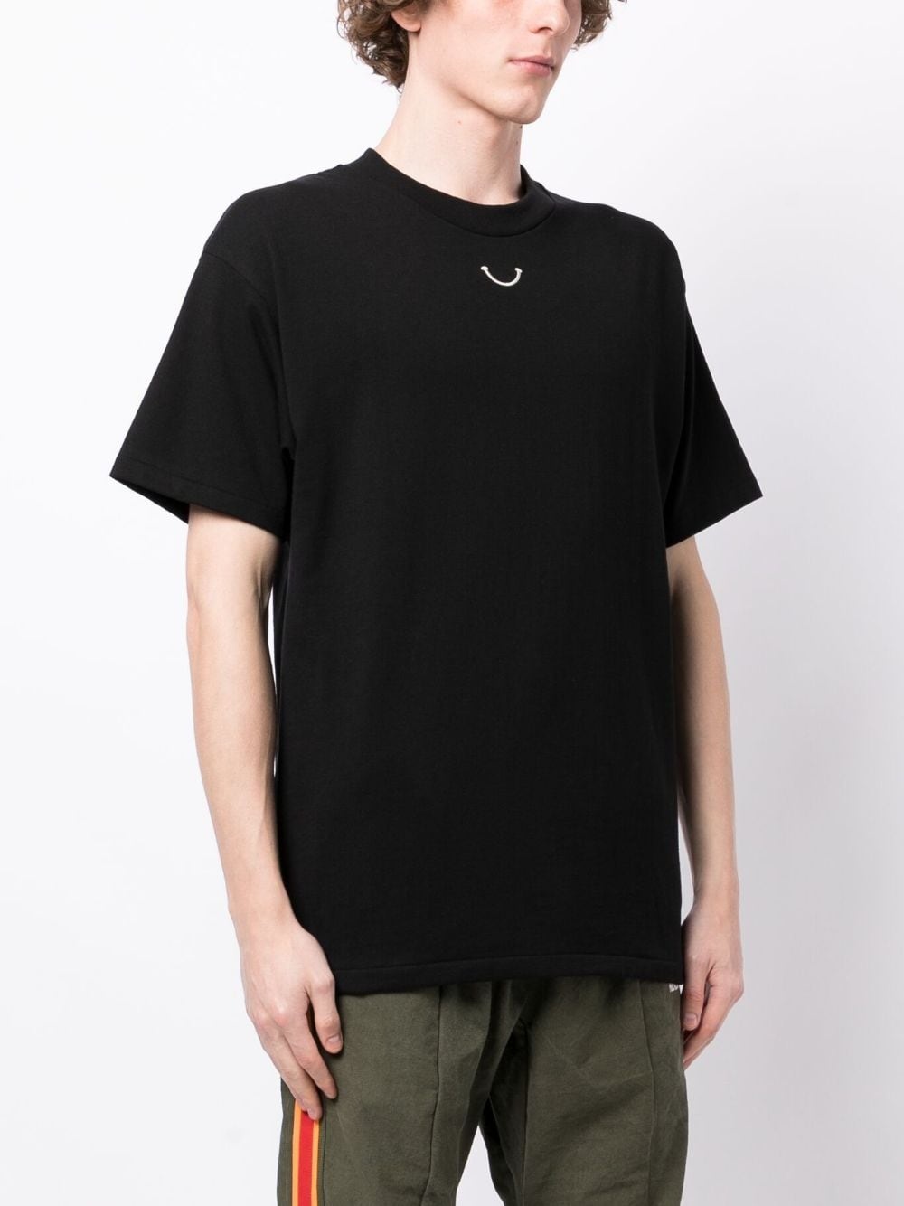 logo-print cotton T-shirt - 4