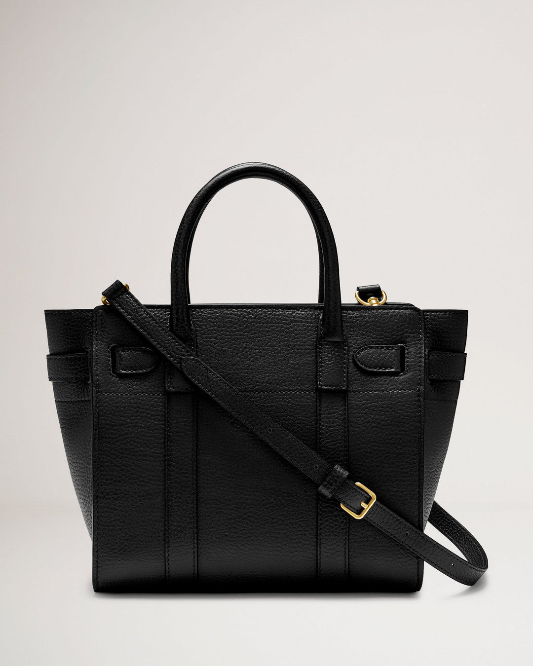 Mini Zipped Bayswater Black Small Classic Grain - 2