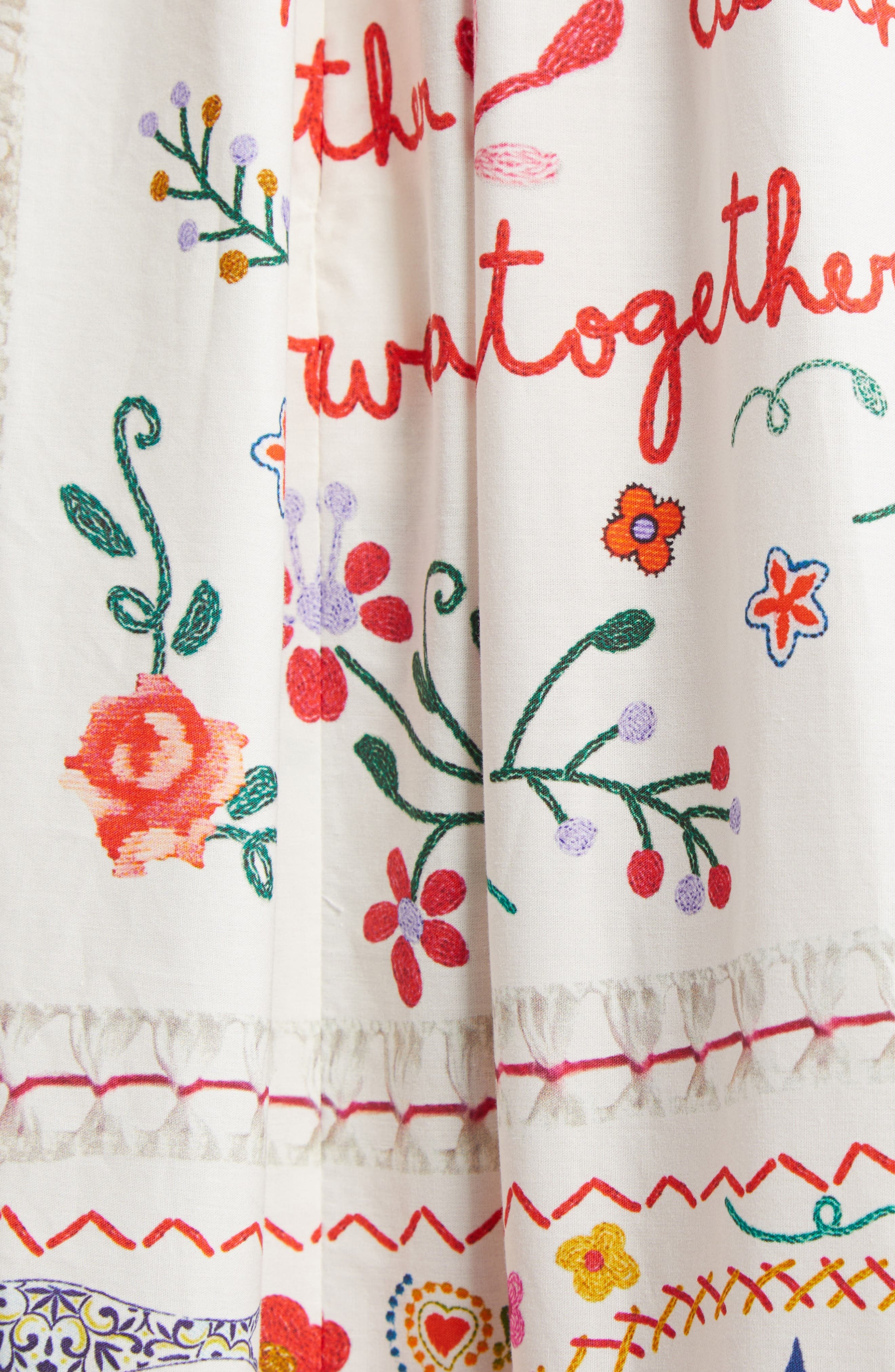 Camilla Tiered Organic Cotton Poplin Sundress in A Kitsch In Time at Nordstrom - 6