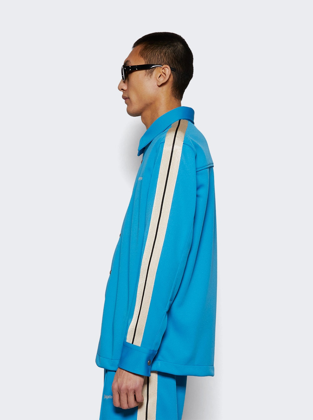 Classic Logo Track Shirt Light Blue - 4