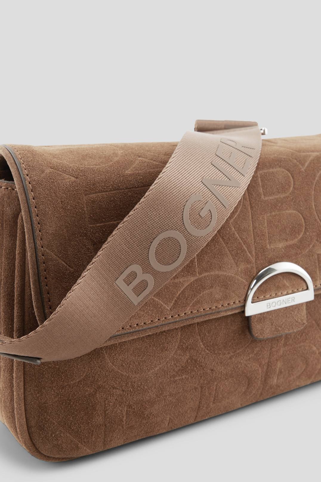 TENNA VELLUTO NERA SHOULDER BAG IN COGNAC - 5