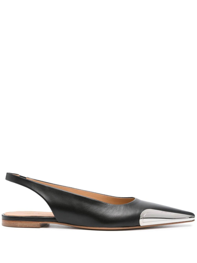 Allenframe leather ballerina shoes - 1