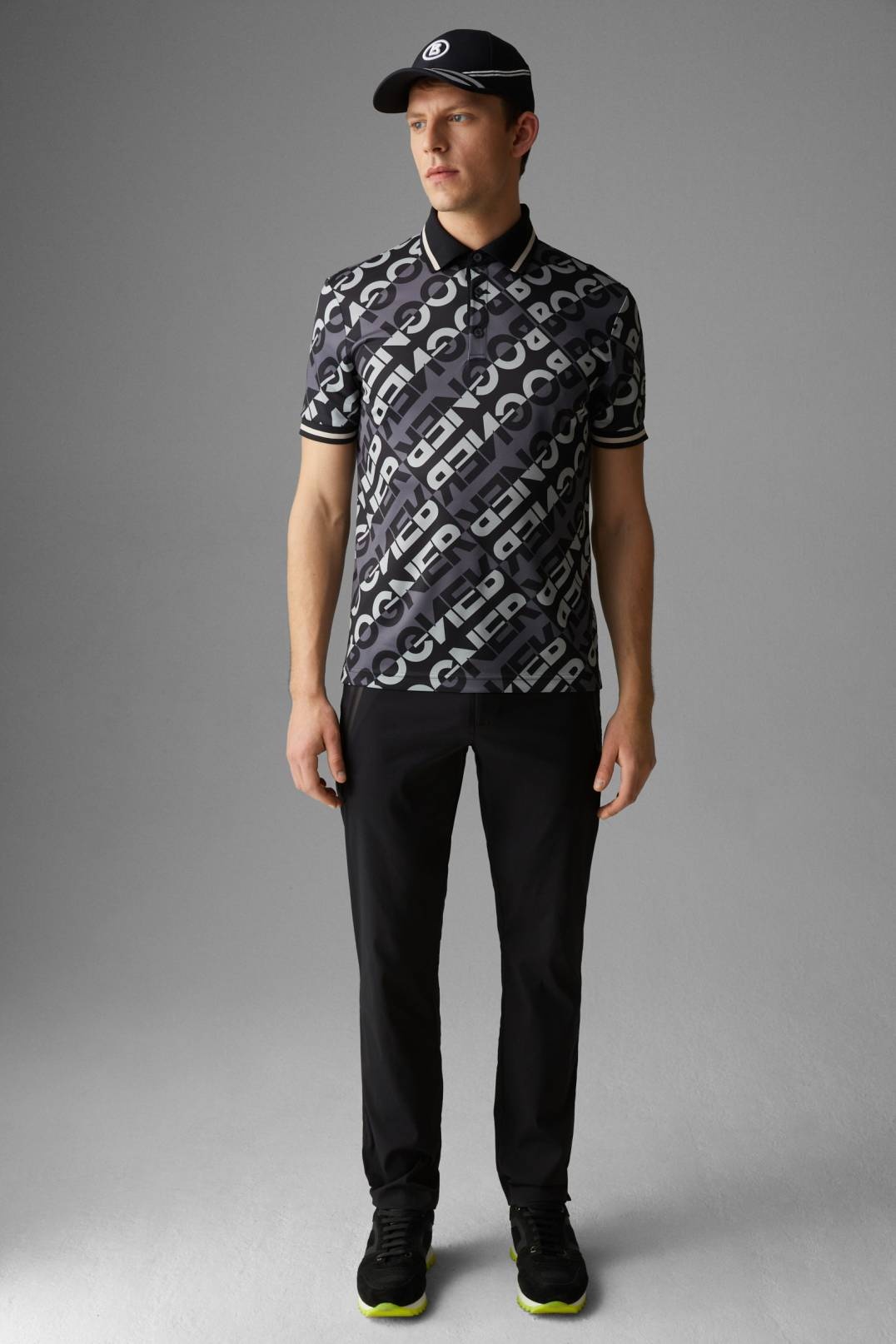 NICOLAS FUNCTIONAL CHINOS IN BLACK - 3