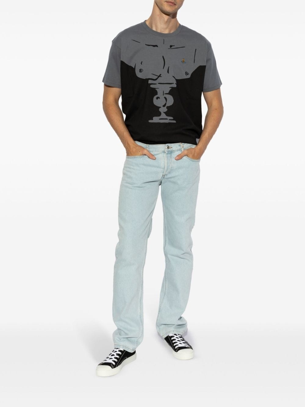 graphic-print cotton T-shirt - 2