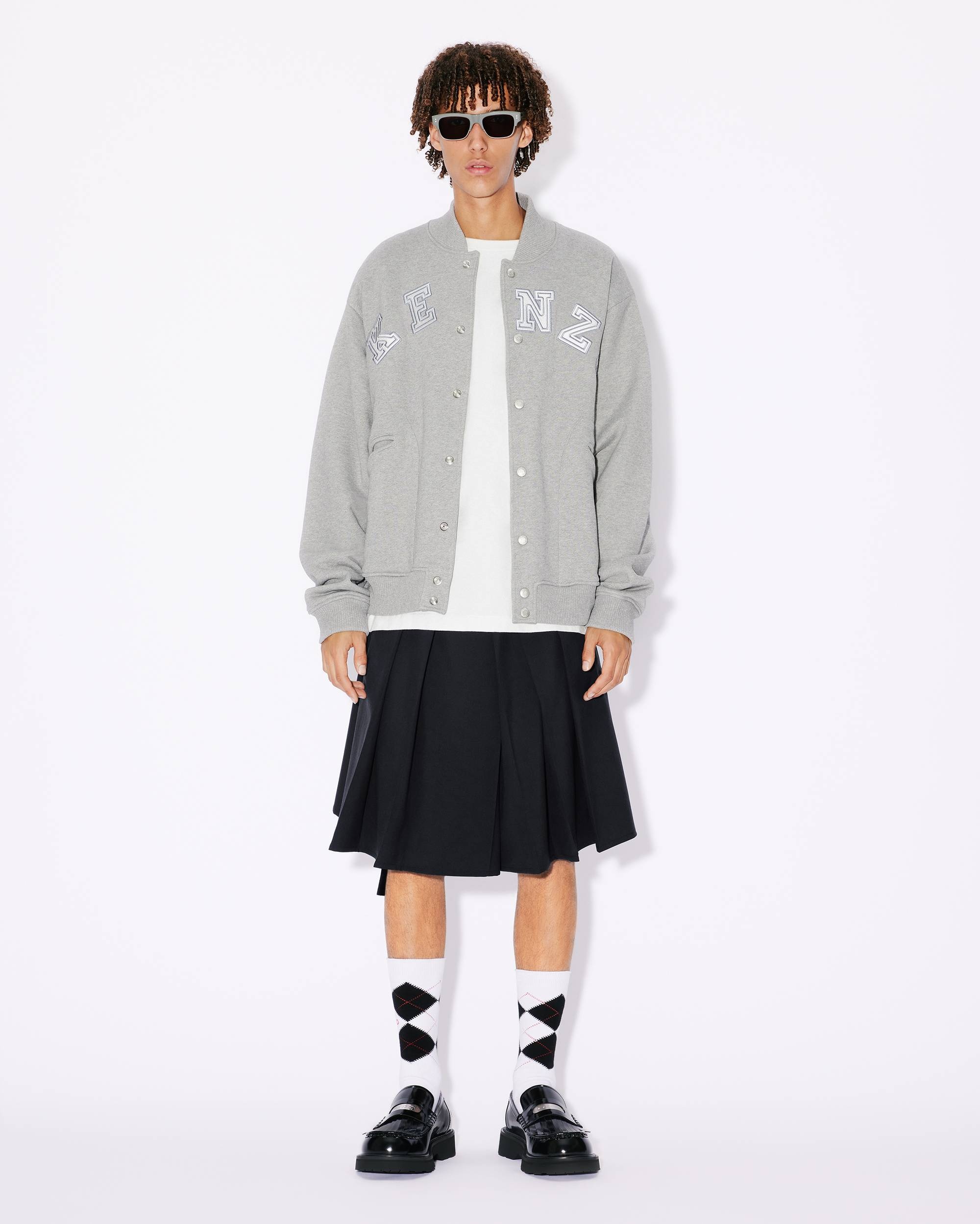 'KENZO Academy' embroidered bomber jacket - 5