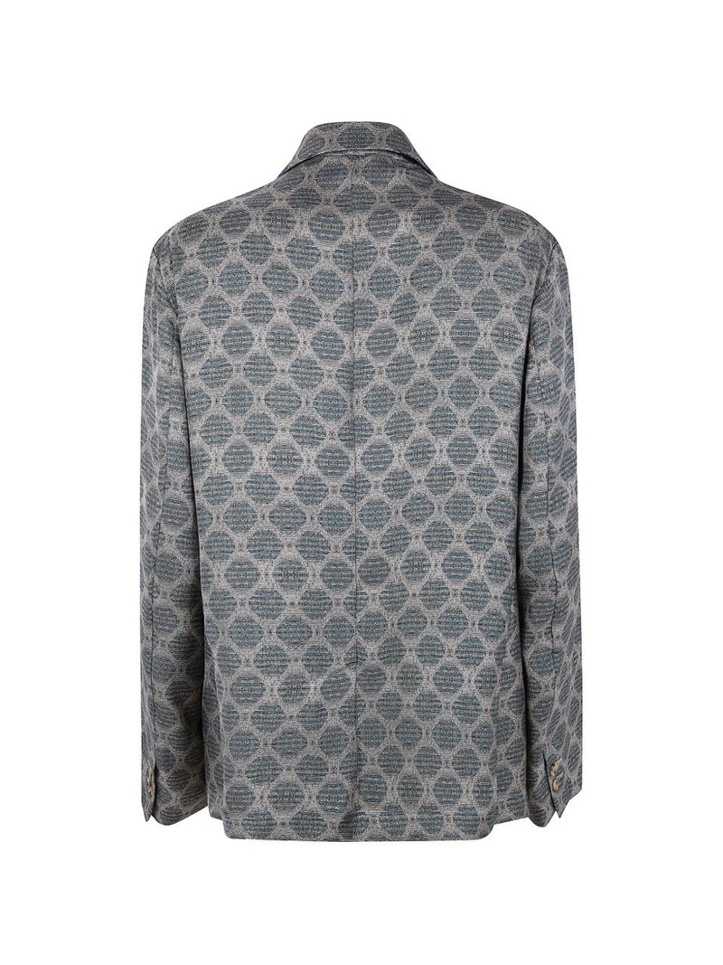 Pierre-Louis Mascia double-breasted patterned blazer outlook