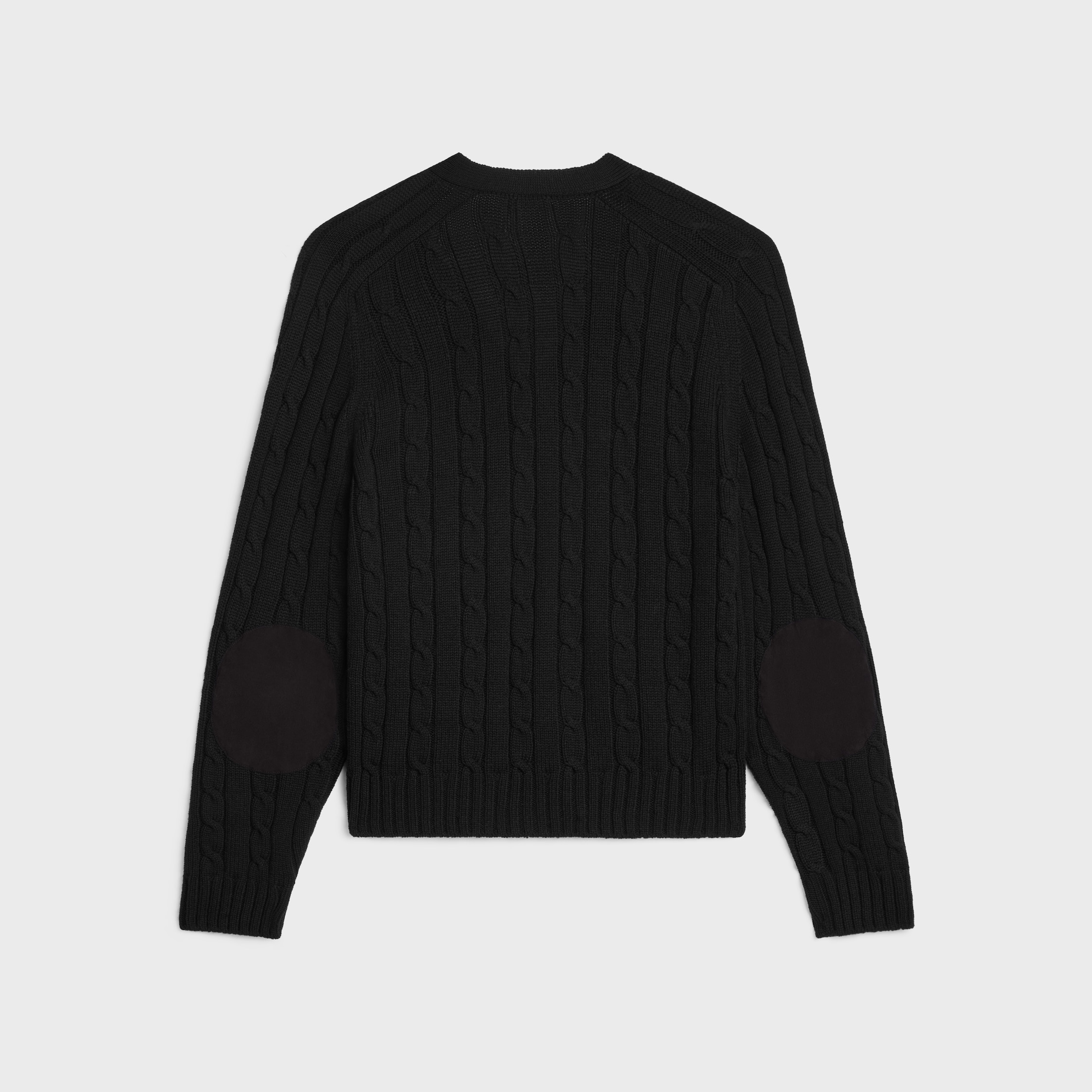 triomphe cardigan in cable-knit cashmere - 2