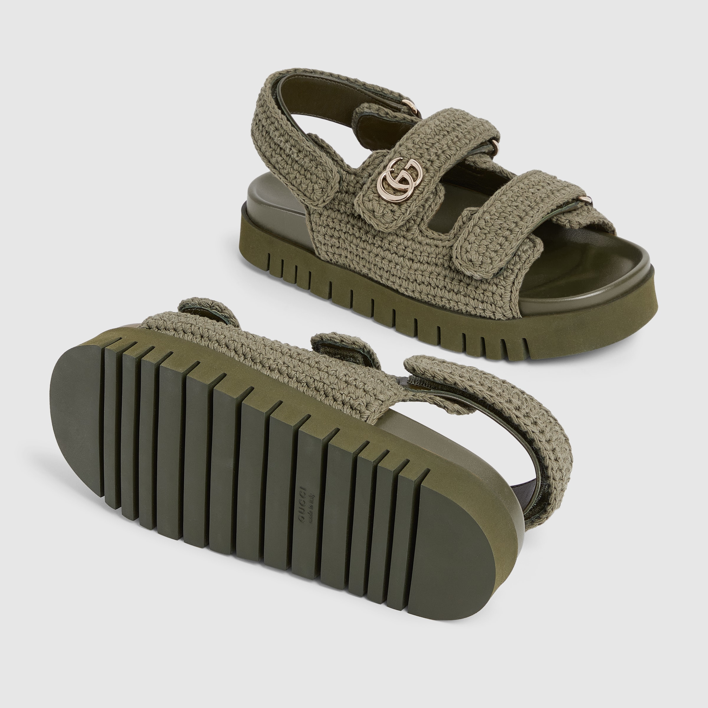 Women's sandal with Double G - 7