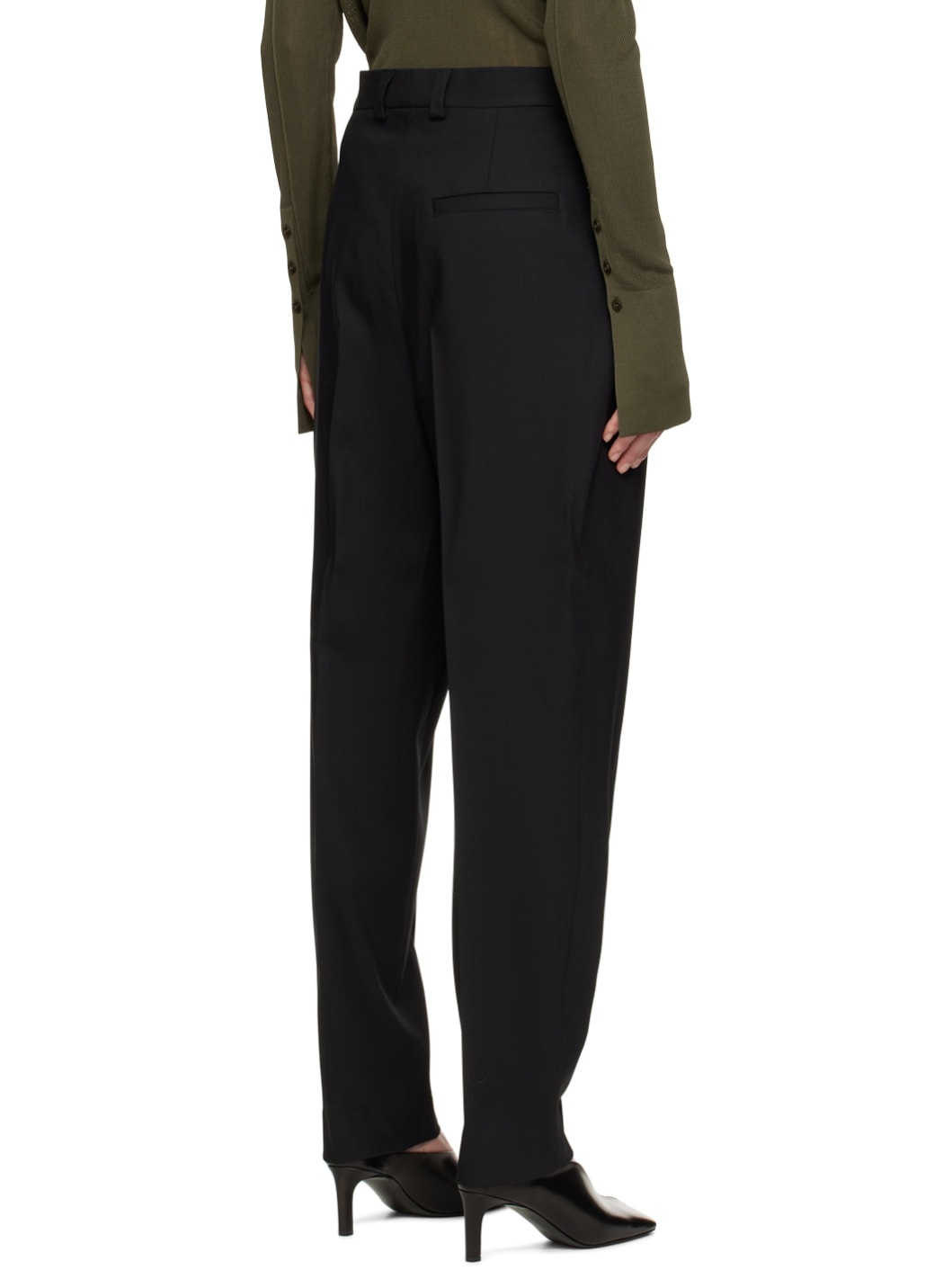 SSENSE Exclusive Black Trousers - 3