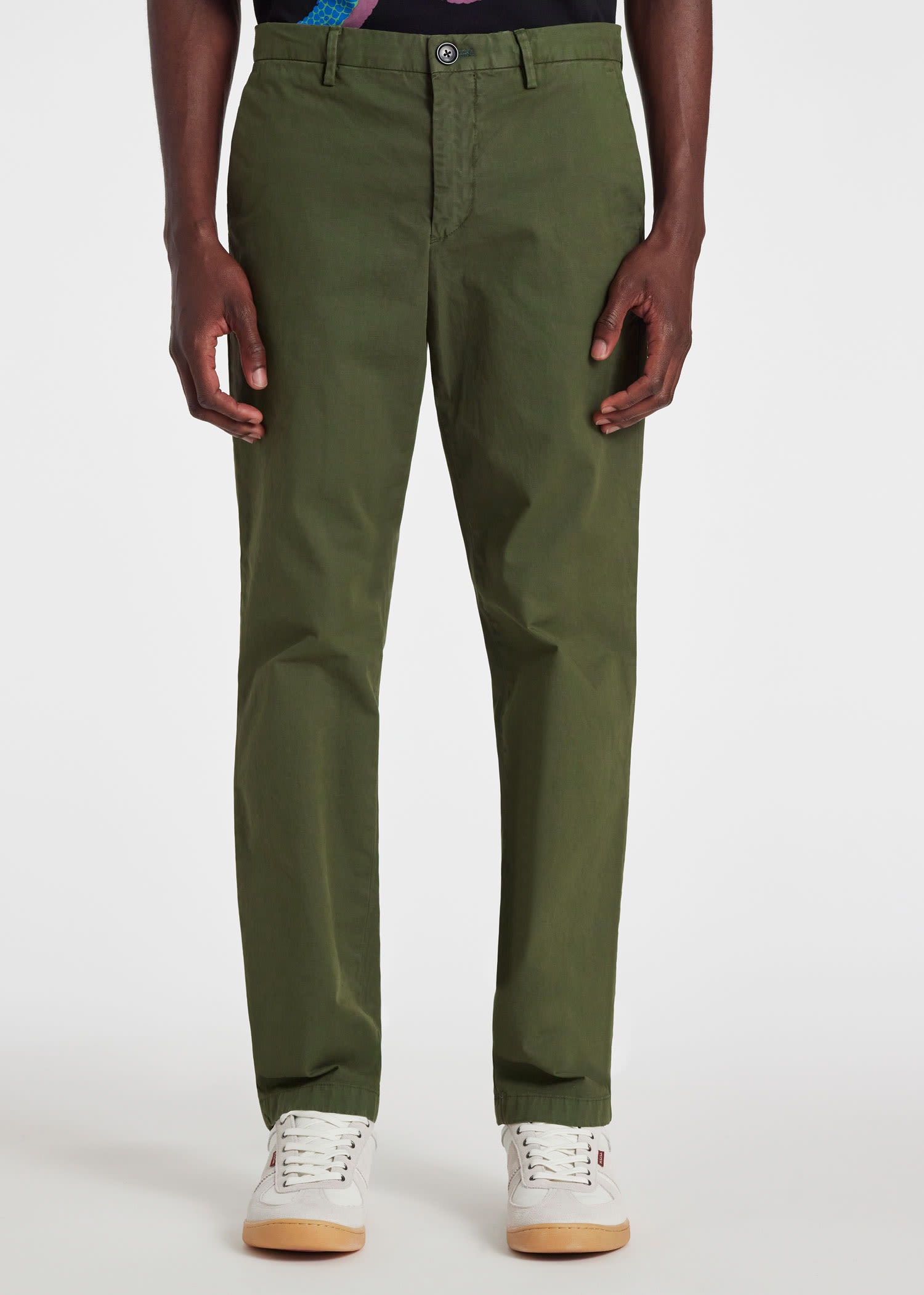 Mid-Fit 'Broad Stripe Zebra' Chinos - 3