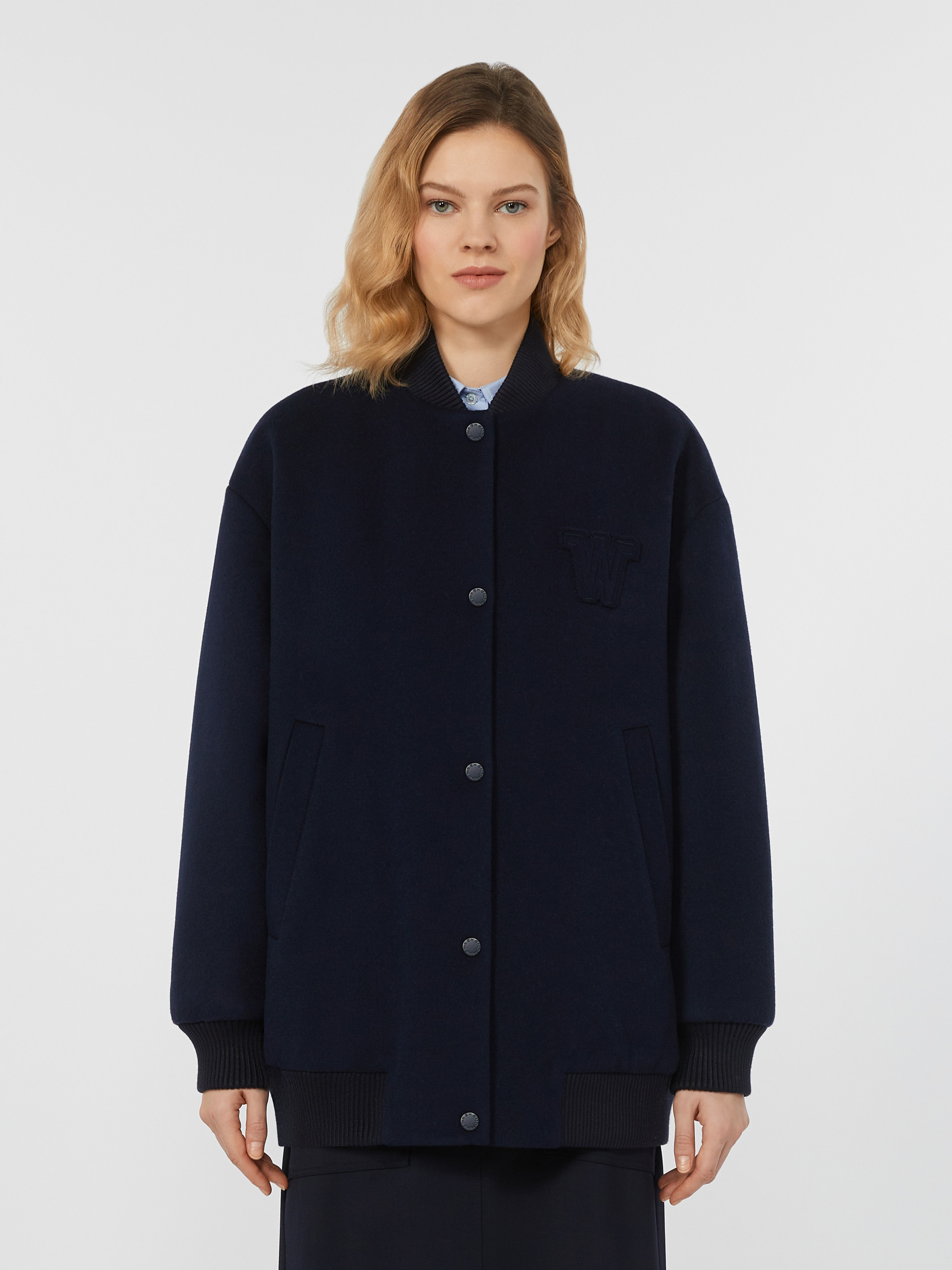 ADORNI Double wool bomber jacket - 3