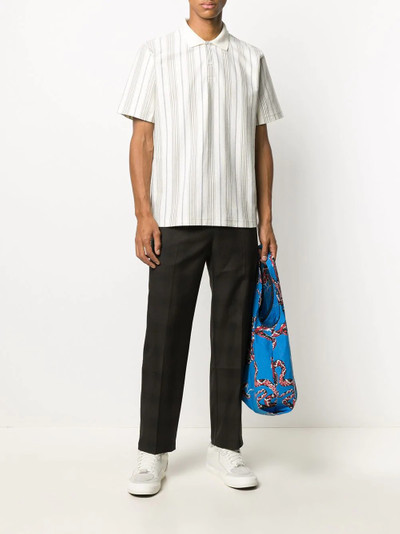 Stüssy faded plaid print trousers outlook