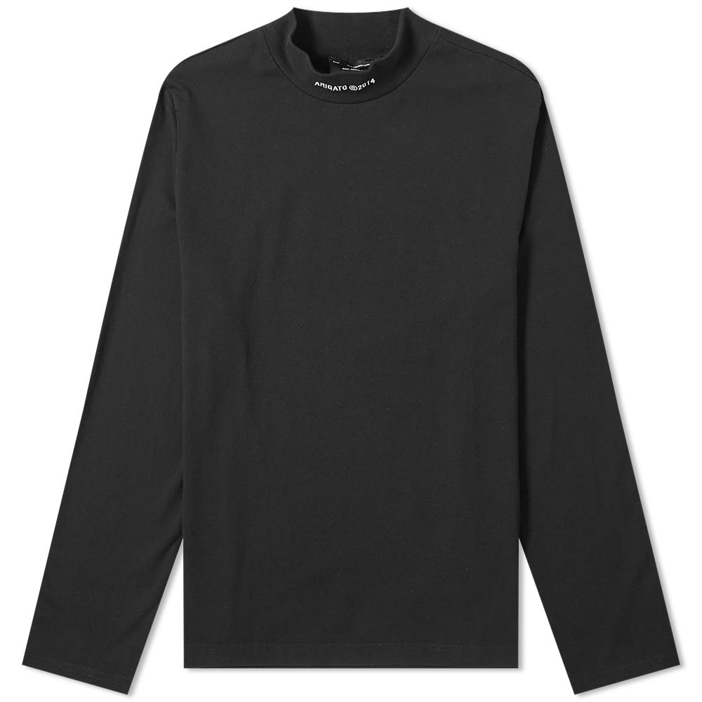 Axel Arigato Monogram Mock Neck Long Sleeve Tee - 1