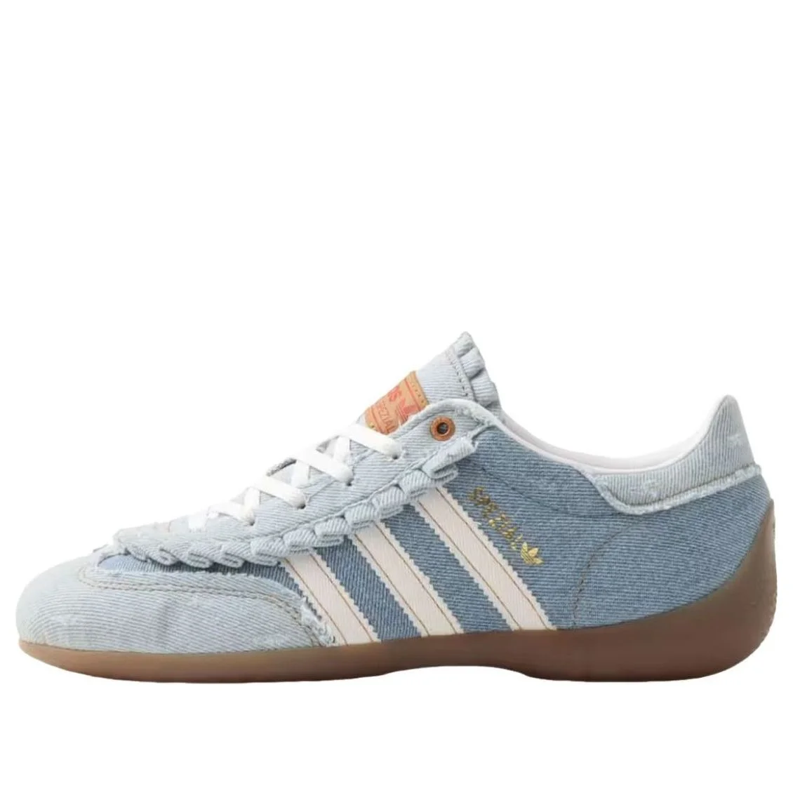 (WMNS) adidas x atmos Pink Handball Spezial 'Denim Pack Blue' KJ5755 - 1