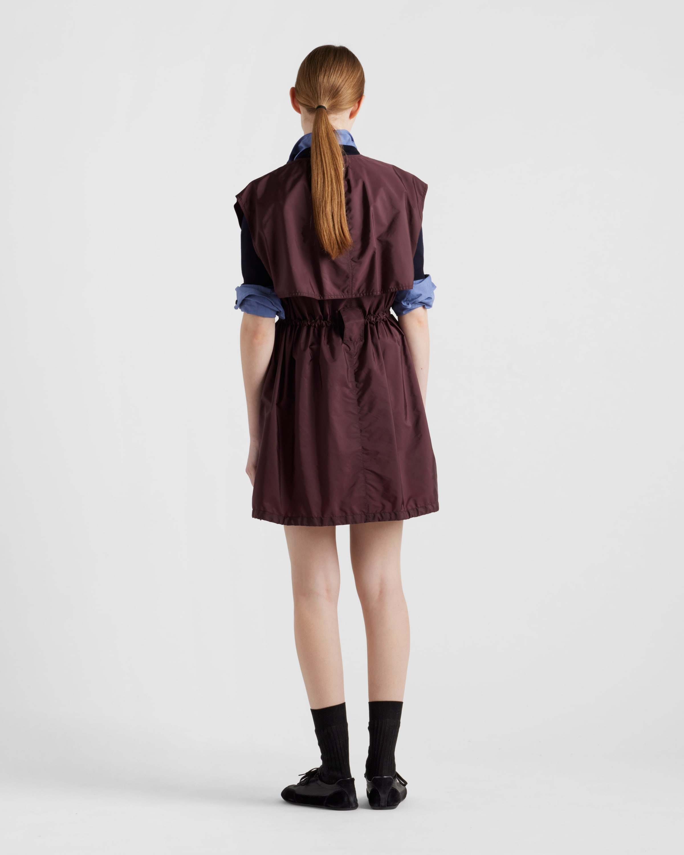 Re-Nylon mini-dress - 5