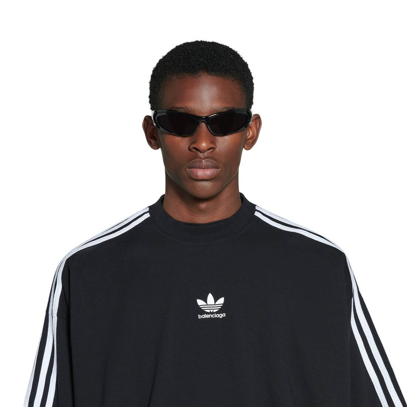 Reverse Xpander Rectangle Sunglasses  in Black 5