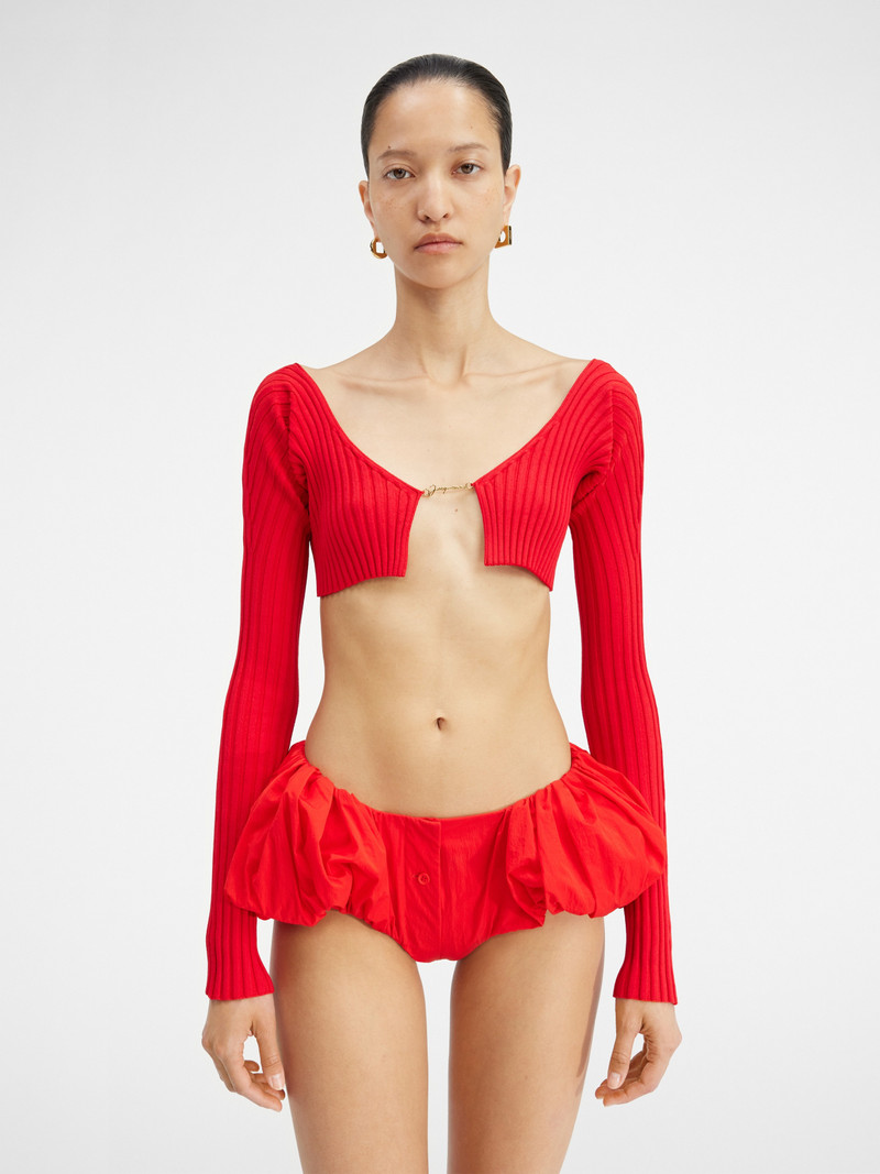 JACQUEMUS La maille Pralu outlook