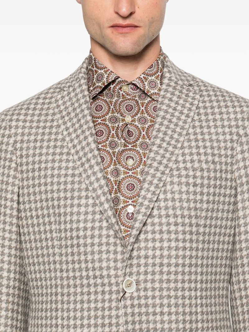 houndstooth-pattern jacket 5