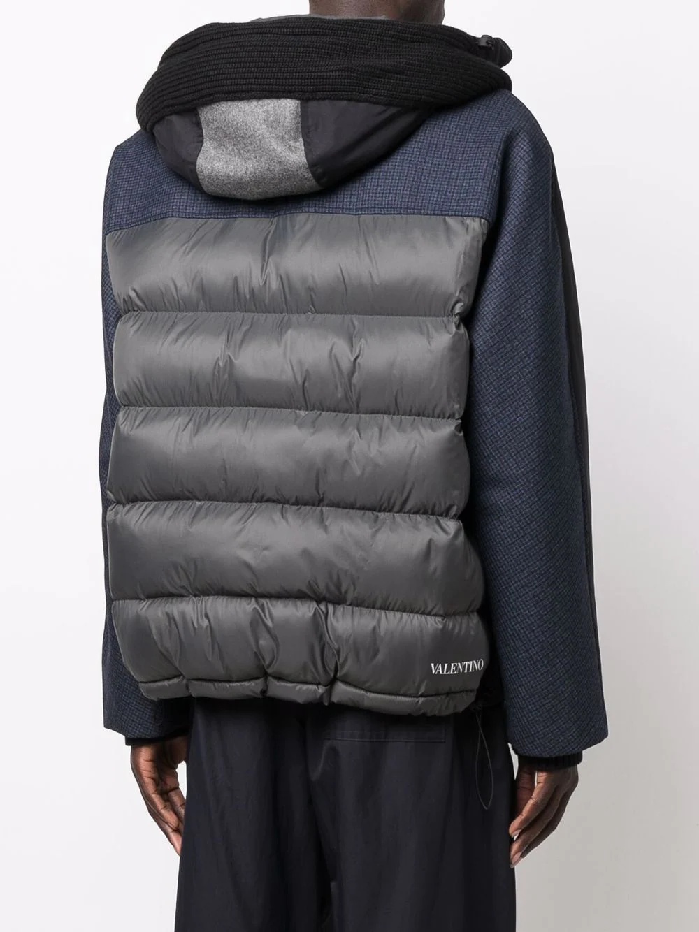 panelled padded jacket - 5