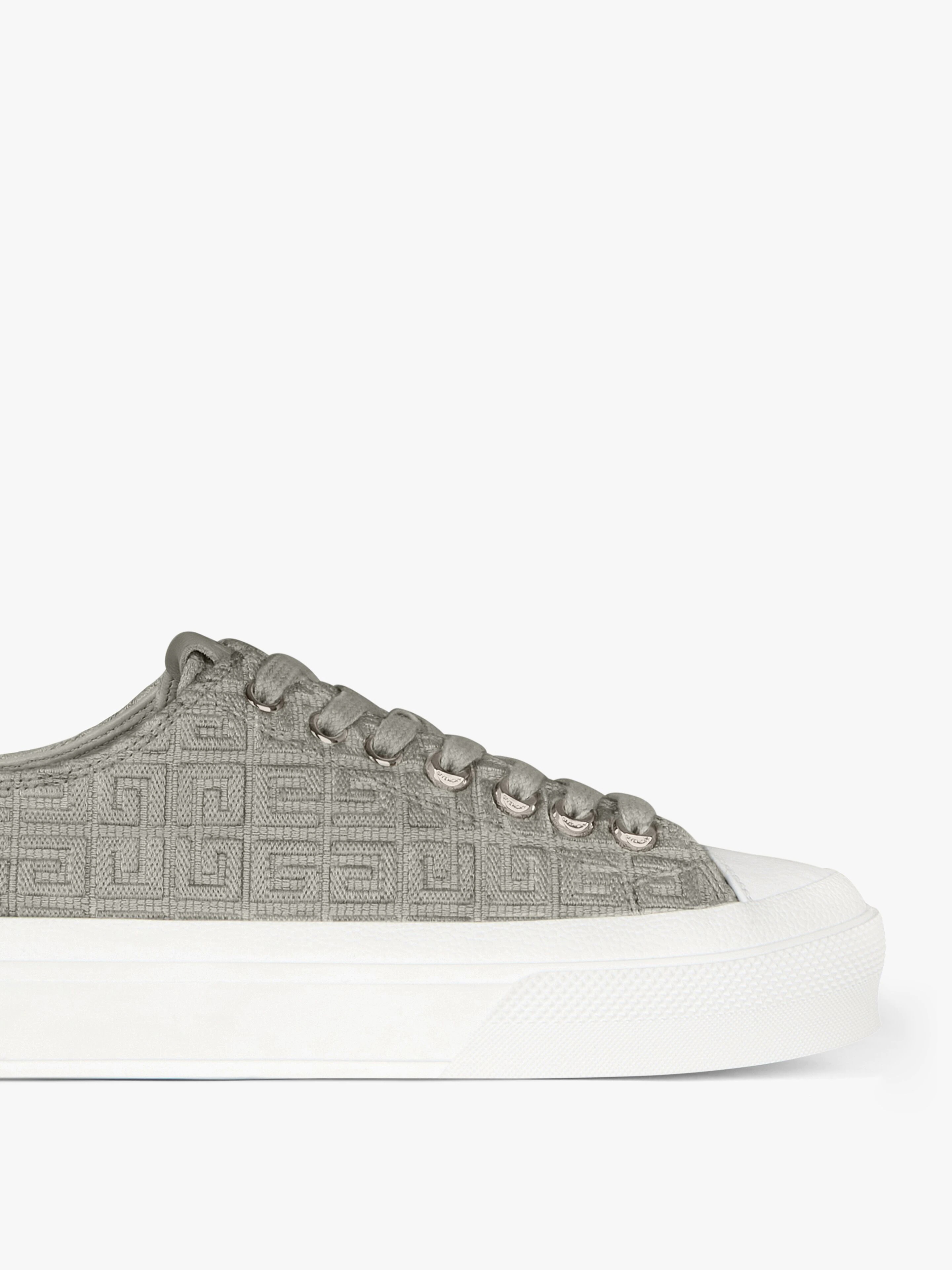CITY SNEAKERS IN 4G EMBROIDERED CANVAS - 6