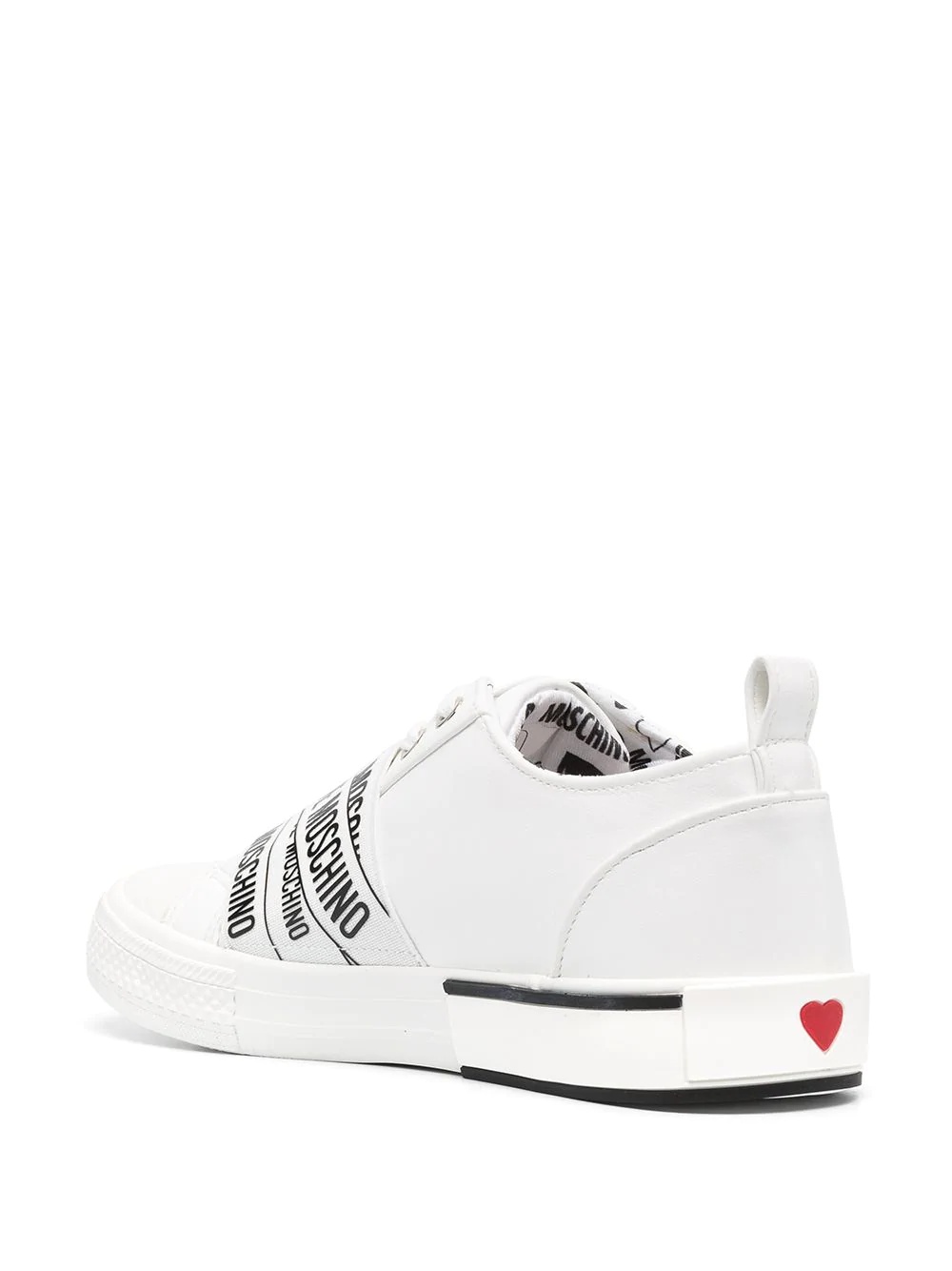 logo low-top sneakers - 3