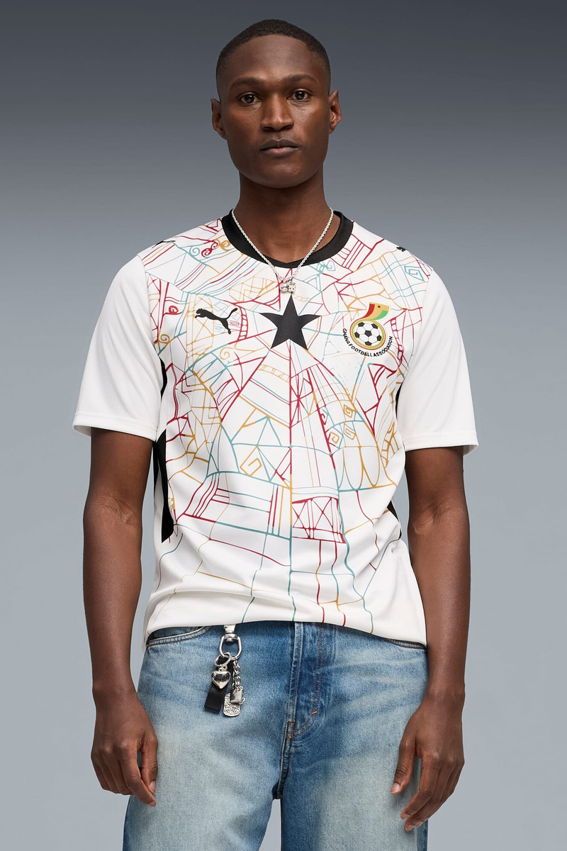 PUMA Ghana Home Men's Soccer Jersey outlook