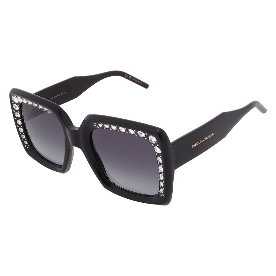 Carolina Herrera Grey Shaded Square Ladies Sunglasses HER 0178/S 0807/9O 53 - 3