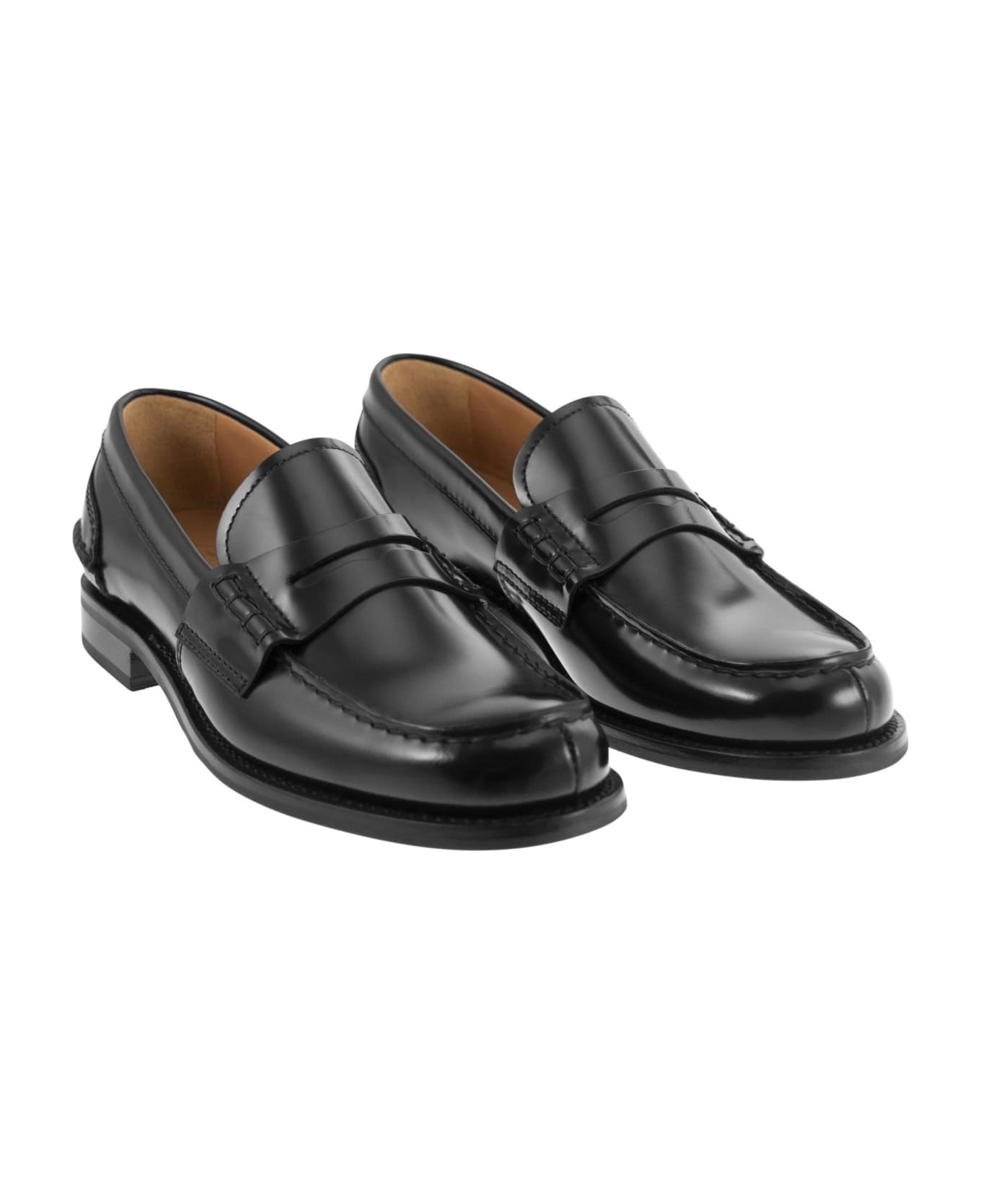 Pembrey W 5 Polished Fumè Loafer - 4