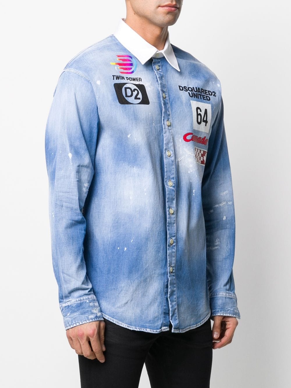 Twin Power denim shirt - 3