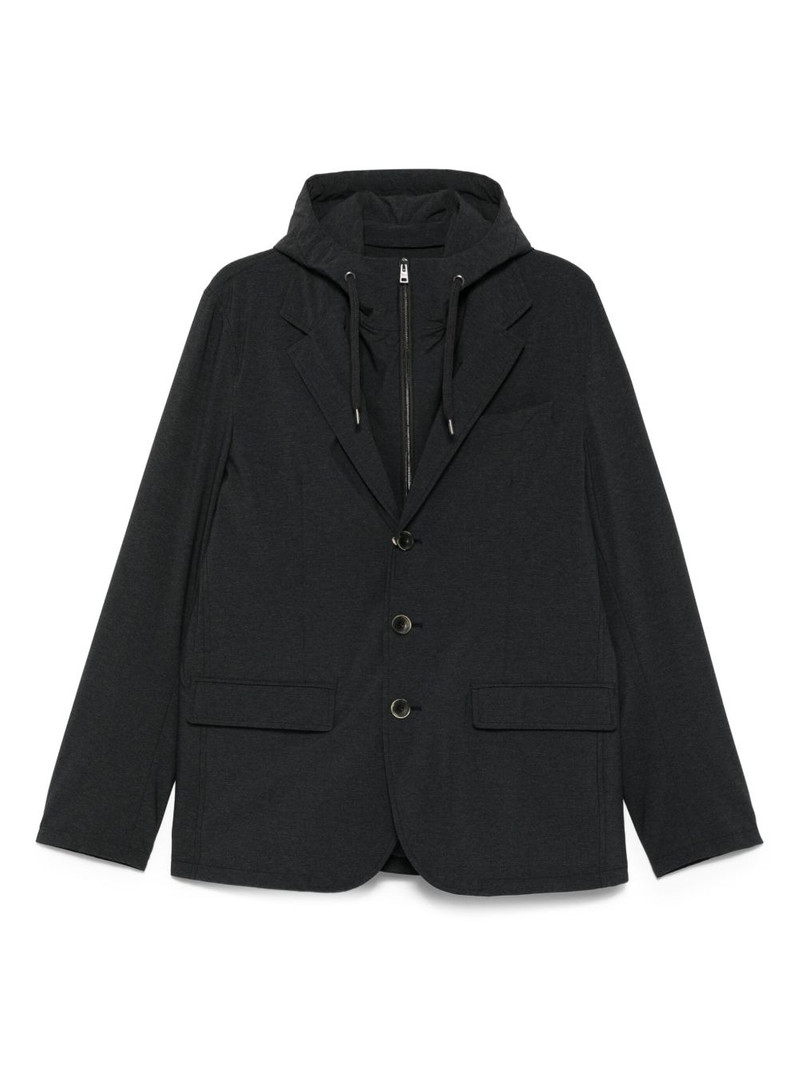 hooded blazer 1