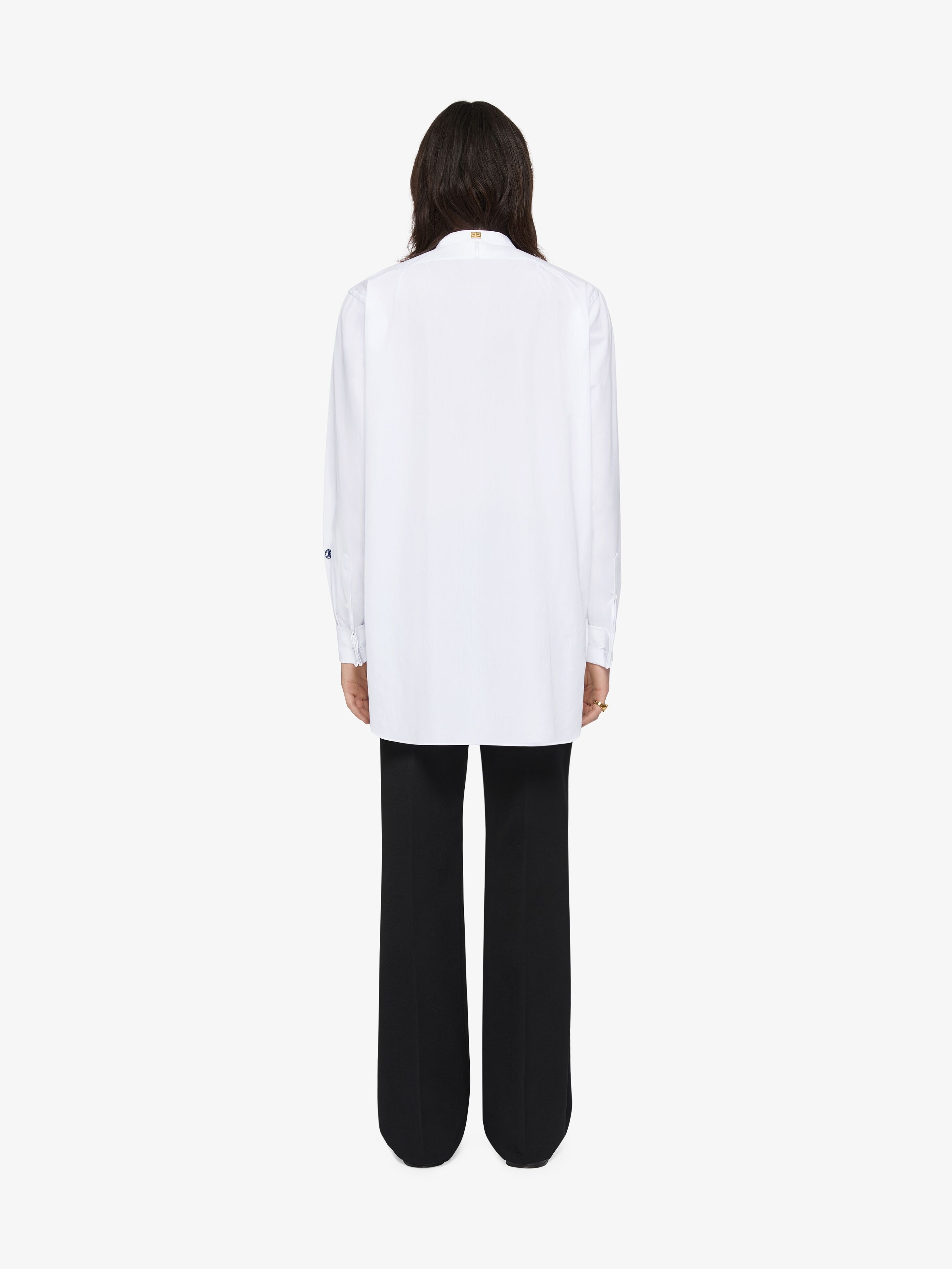SHIRT IN POPLIN WITH HG EMBROIDERY - 3
