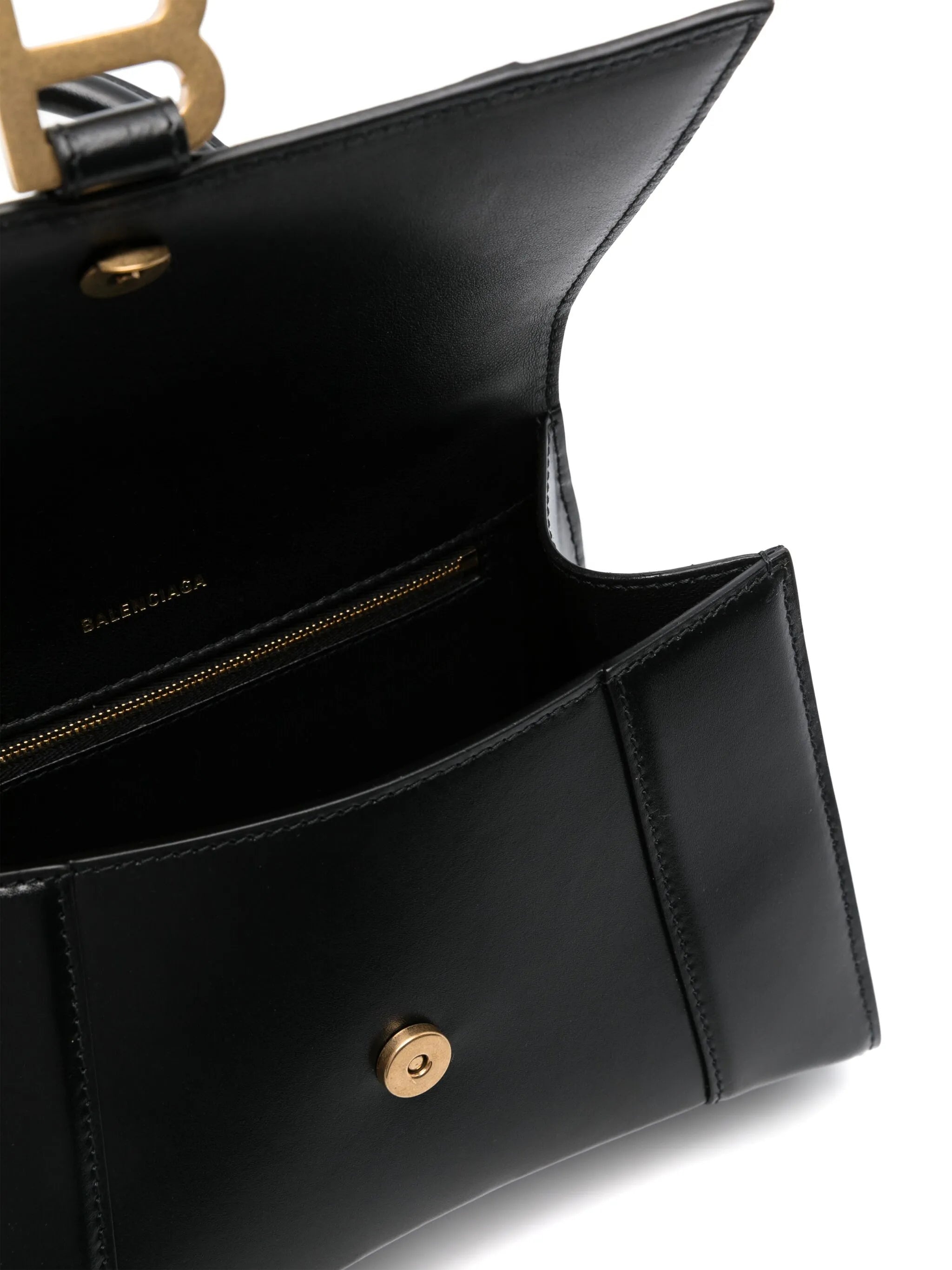 Small Hourglass Top-handle Bag - 4