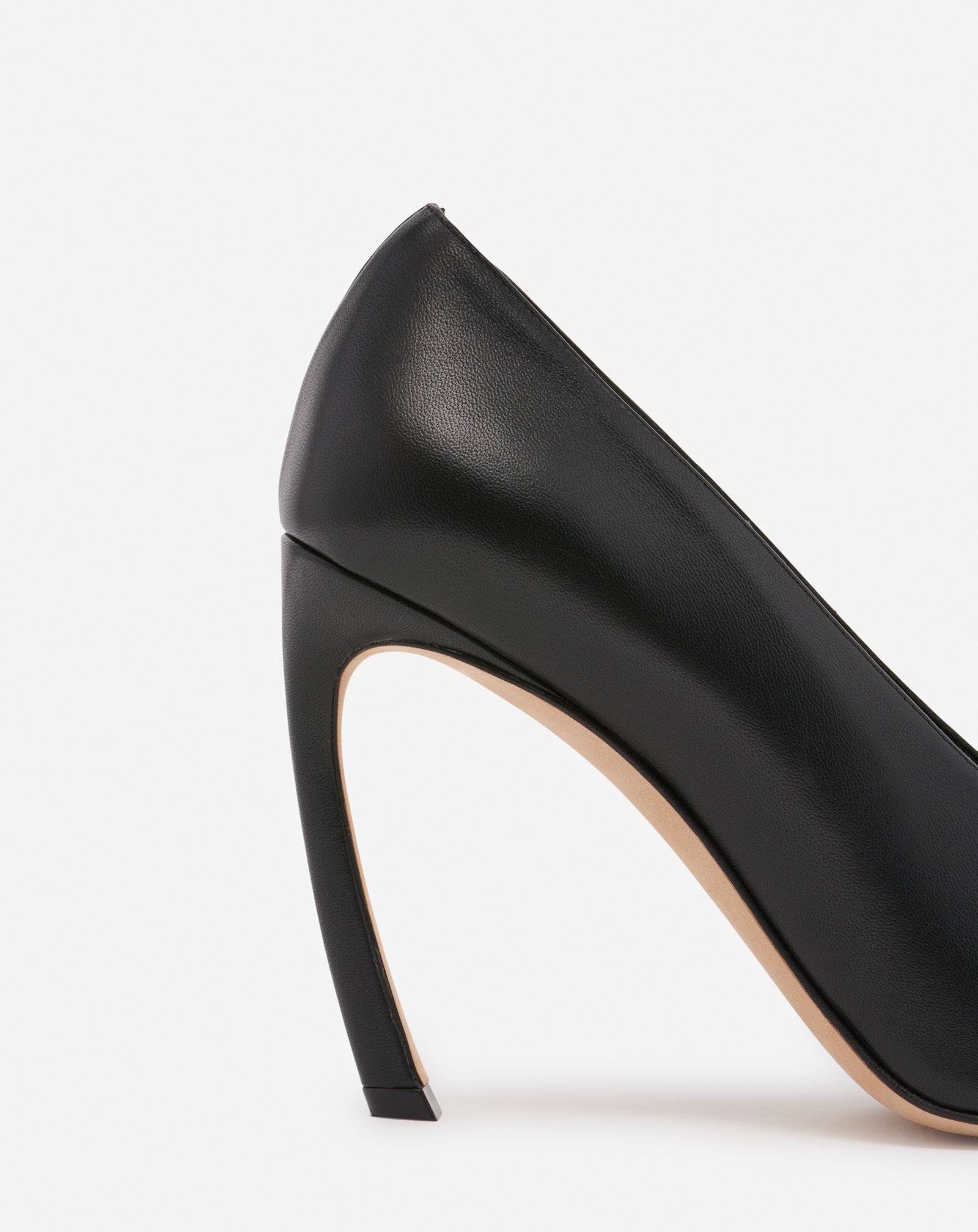 LEATHER SWING PUMPS - 5