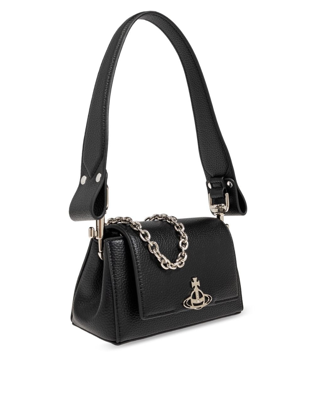 Orb-plaque shoulder bag - 7