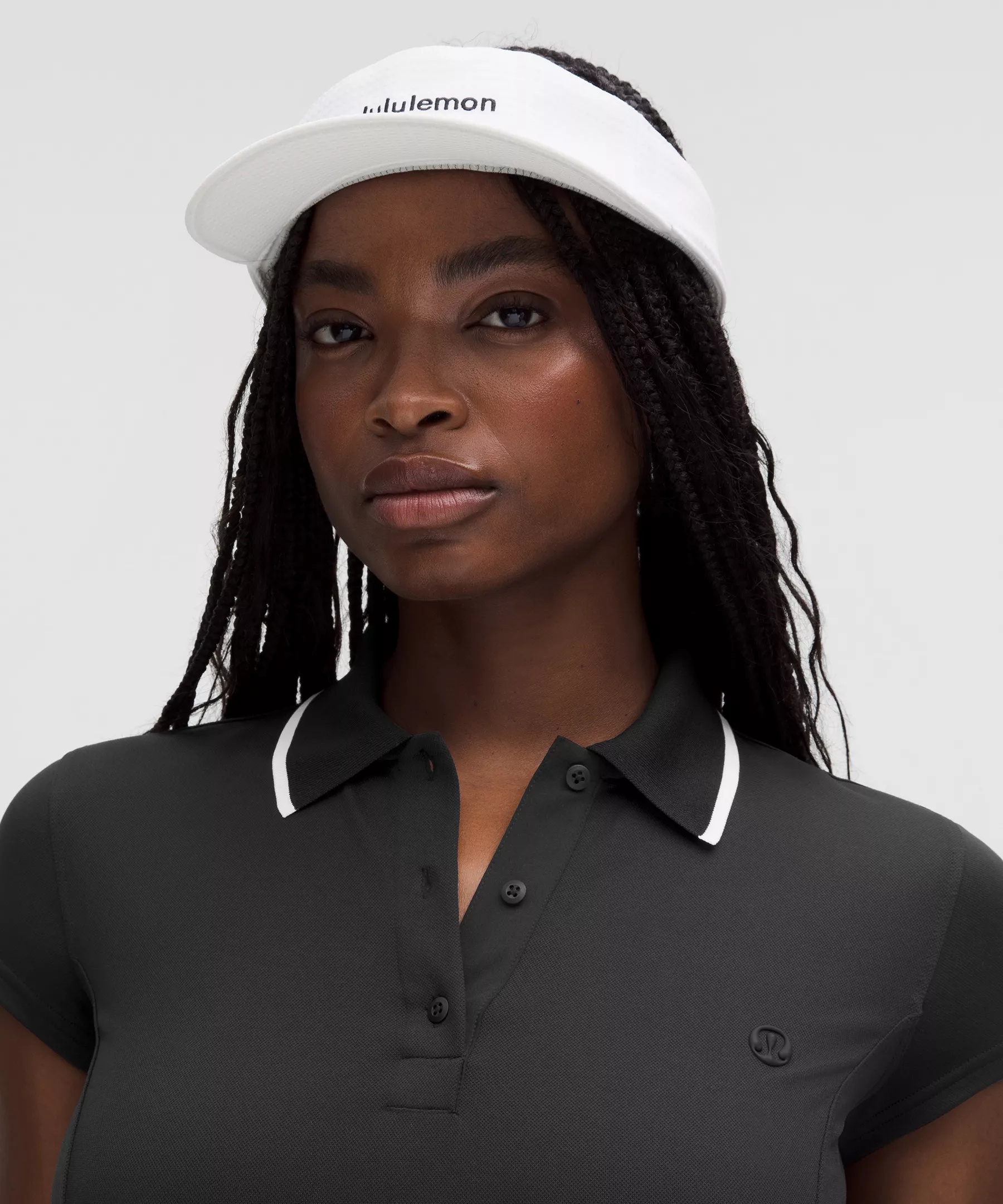 Pique Short-Sleeve Golf Polo Dress - 3