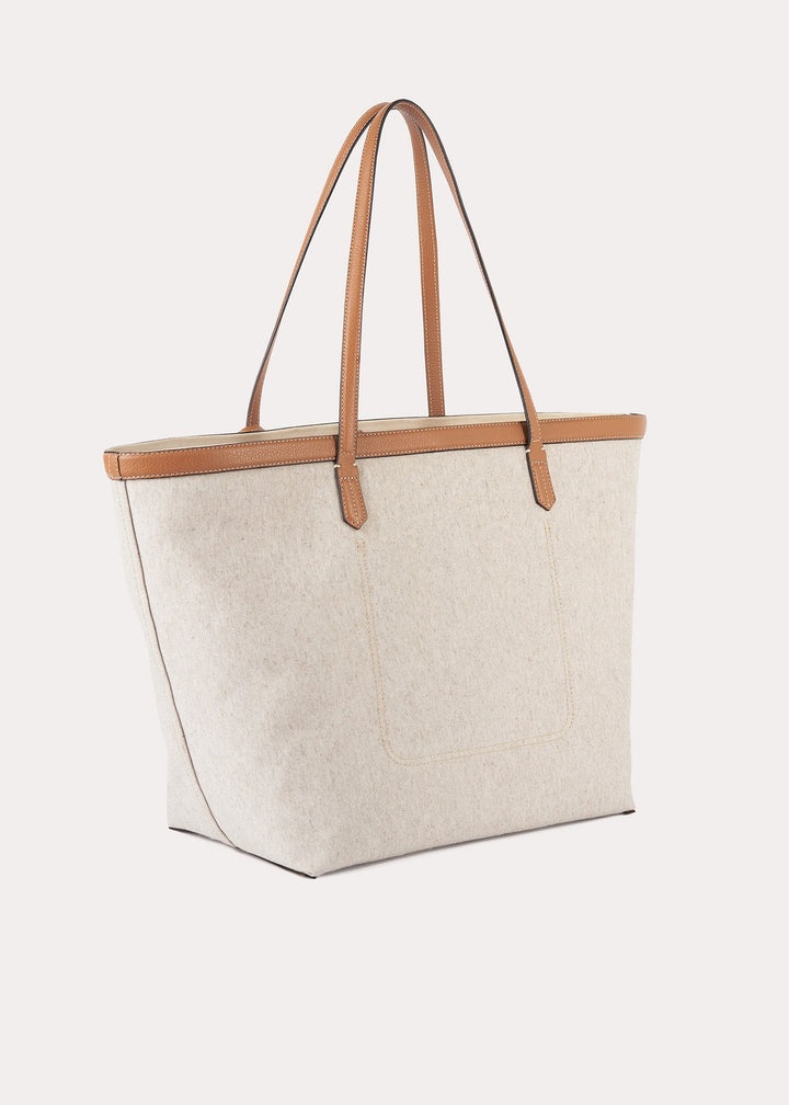 Canvas travel tote ecru - 2