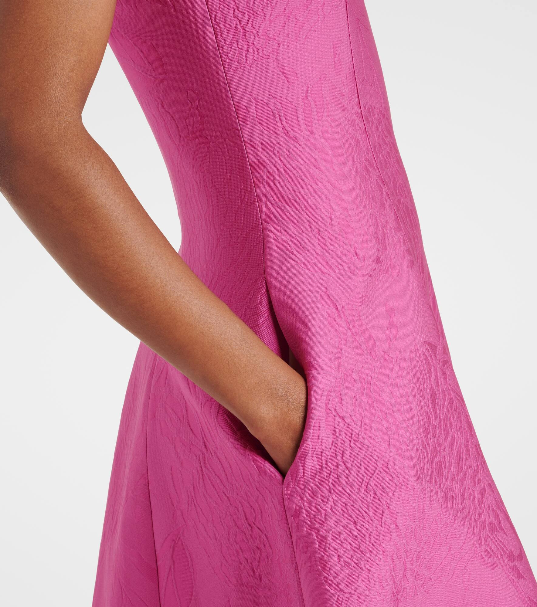 Mara cloqué cocktail dress - 5