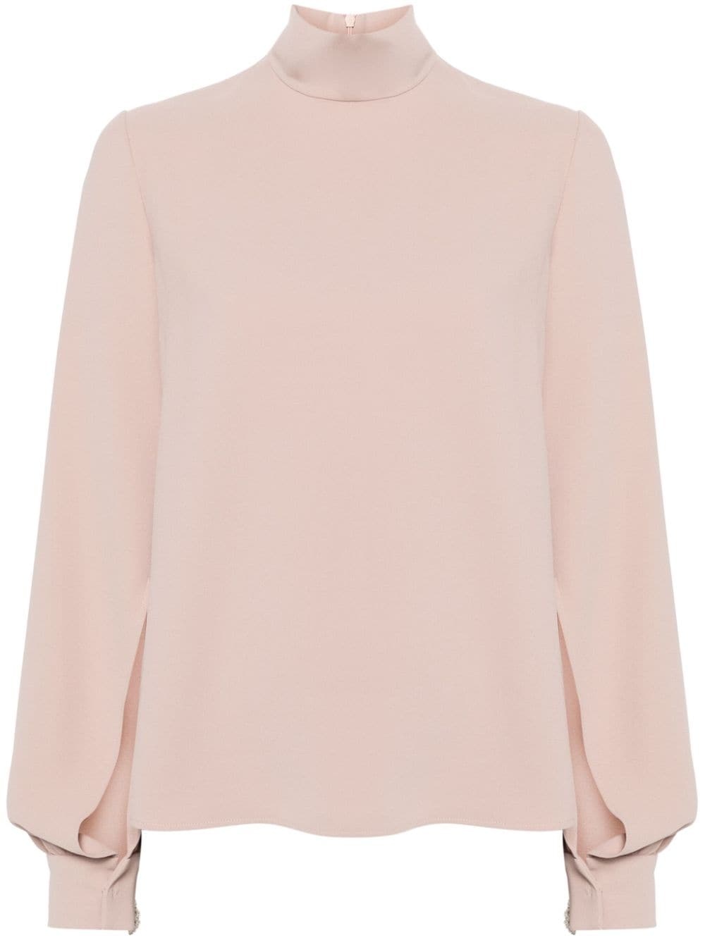 crepe blouse - 1