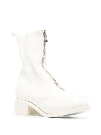 Guidi zip-front ankle boots outlook