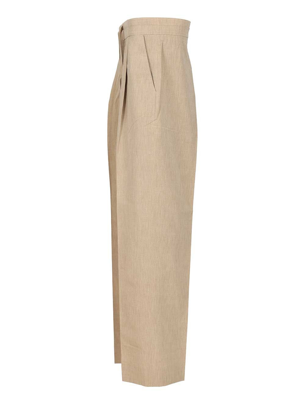 Classic Pant Trousers Beige - 3