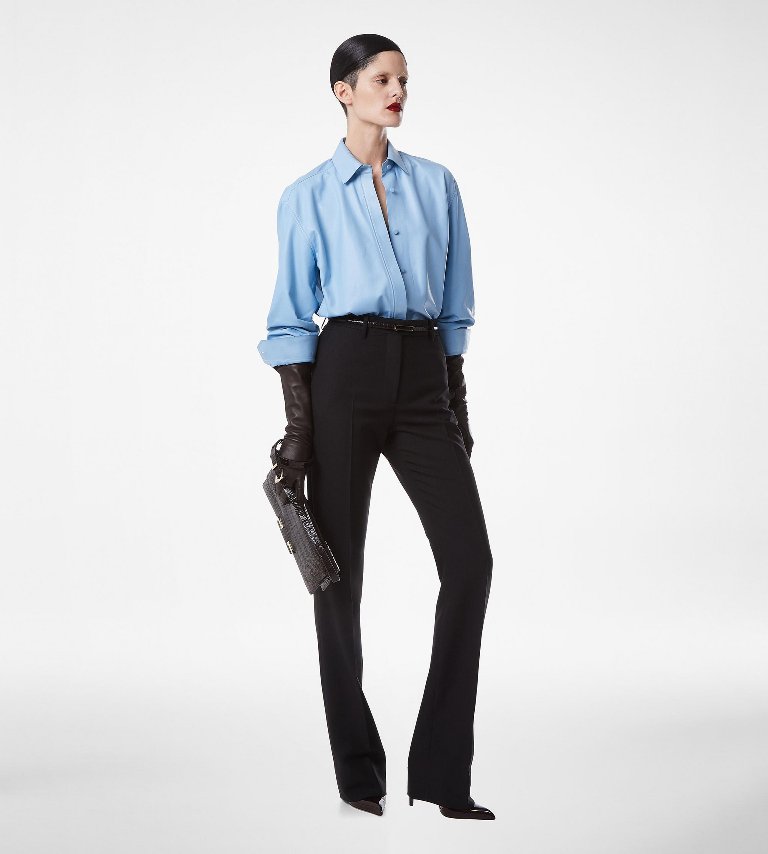 FRENCH PLONGE LEATHER SHIRT - 3