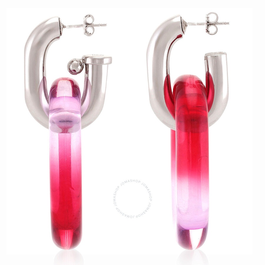Paco Rabanne XL Link Iconic Double Hoop Earrings - 3
