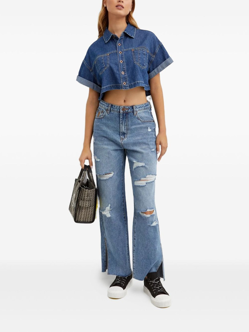 ONE TEASPOON distressed jeans outlook